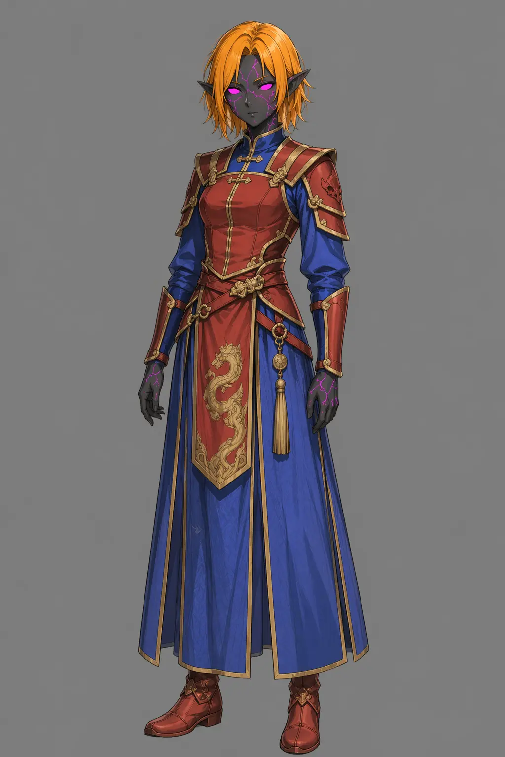 Yuki San Rei in her Heritage Armor